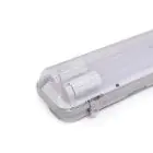 Noxion Réglette LED Étanche Boîtier Vide  Poseidon V2.0 incl. 2x Noxion Tube LED T8 Standard Output 19W 2x2300lm - 865 Lumière Du Jour | 150cm