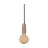 Ledvance Vintage 1906 Pendulum Rond Goud Bruin | Geschikt voor E27